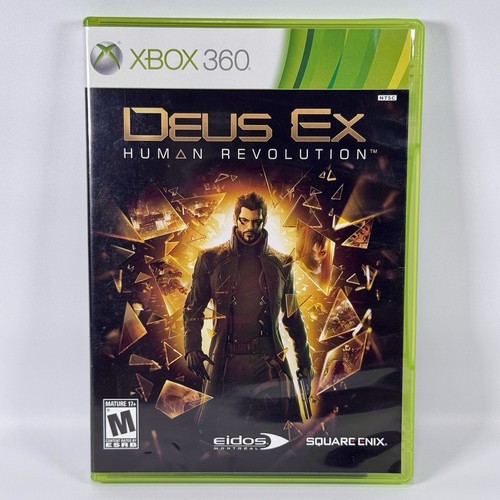 Deus Ex: Human Revolution (Microsoft Xbox 360, 2011) CIB! Handbuch! Versand KOSTENLOS! - Bild 2 von 7