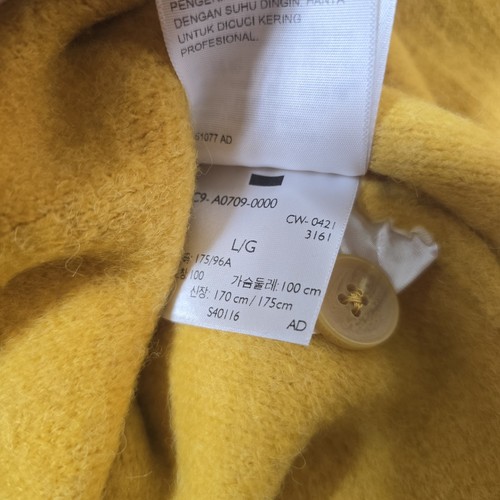 Levi's Herren Strickjacke Gr. L Gelb Knopfleiste Langarm - Bild 12 von 15