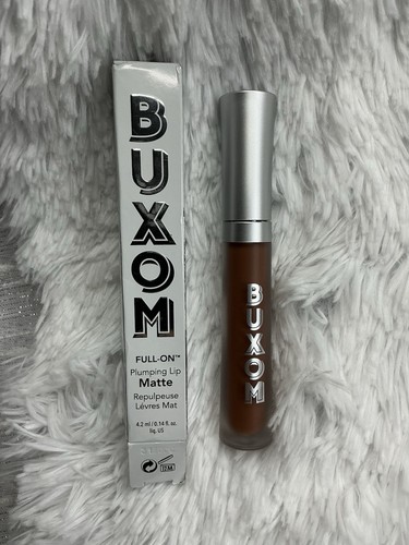 BUXOM Full-On Plumping Lip Matte 0,14 oz dopo ore per labbra idratate Plumper - Foto 1 di 13