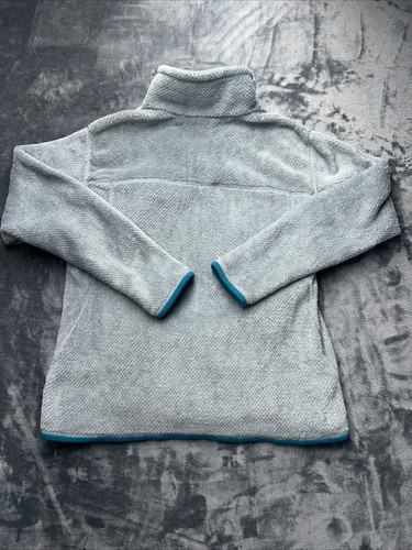 Patagonia Synchilla Fleecejacke Damen XL grau grün Snap T Pullover Outdoor - Bild 7 von 7