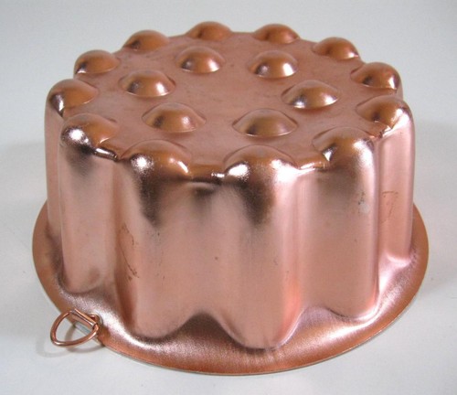 Vintage/retro pink anodised jelly/pate mold/mould-kitchenalia - Picture 1 of 6
