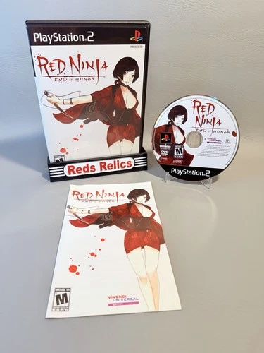 Red Ninja: End of Honor Sony PlayStation 2 - Complete CIB - Mint Condition