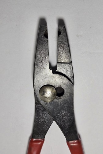 Snap On Tools USA Red 8" Universal Hose Clamp Slip Joint Pliers HCP48BP - Bild 6 von 8