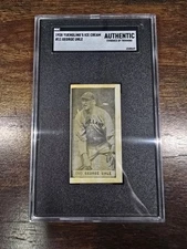 1928 Yuengling's Ice Cream Baseball #11 George Uhle SGC Authentic Graded Card