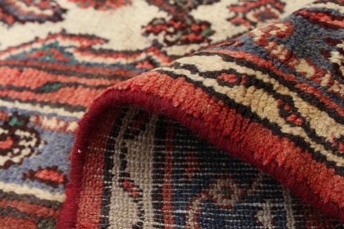 Traditional Vintage Hand-Knotted Carpet 8'6" x 11'9" Wool Area Rug - Picture 8 of 9