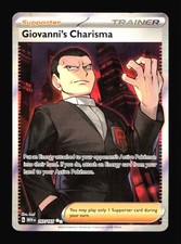 Giovanni's Charisma Scarlet & Violet 151 #197/165 Ultra Rare Pokemon Card T3-456