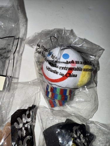 Lot Of 4 ORIGINAL Jack In The Box Antenna Ball Toppers NEW AND SEALED! Vintage - Picture 3 of 14