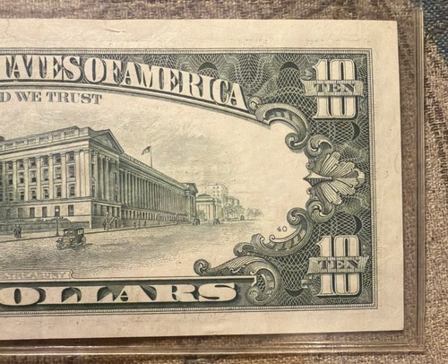 1995 TEN DOLLAR STAR NOTE BANKFRISCH 10,00 $ - Bild 6 von 8