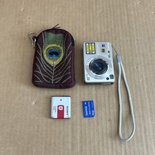 SONY Cyber-shot DSC-W120 7.2MP Optical Zoom Digital Camera Silver -Works Great!