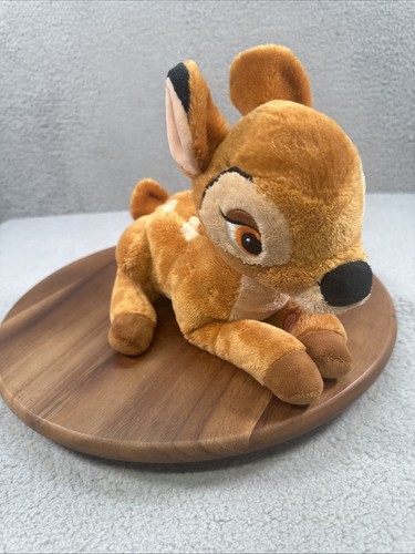 Disney Talking Bambi Plush Hallmark 11" Magnetic Nose, Missing Butterfly Works - Picture 2 of 14
