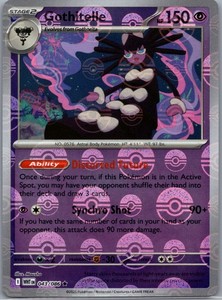 Gothitelle (Poke Ball Pattern) Rare SV: White Flare 043/086 NM