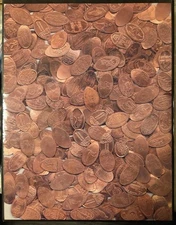 Extra Large Elongated Pressed Penny Book-Holds 144 Coins