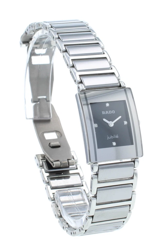Reloj Rado Integral Cuarzo Diamante 18mm Caja Cerámica y Pulsera Damas R20488722 Foto 2 de 4