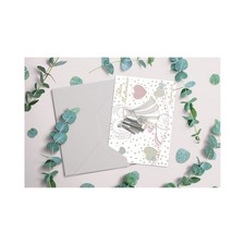 Biglietto Portasoldi "Felice Matrimonio" Stampa Offset - Oro a caldo