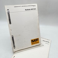 Massey Ferguson Wheel Loader MF33 C Axle RX 80 Workshop Manual Repair Guide