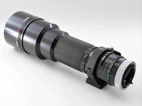 Canon FD 400mm F/4.5 S.S.C. SSC Telephoto MF Lens w/Tripod Excellent+++ Japan - Picture 13 of 24