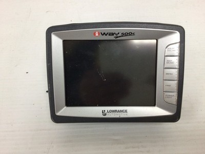 Lowrance iWay 500C 5-inch Portable GPS and Marine NavigatoR