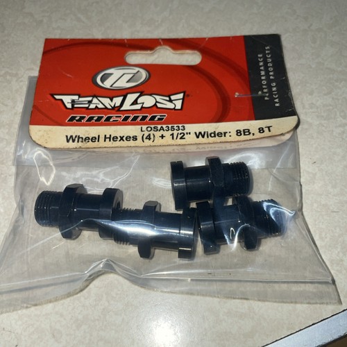 Losi LOSA3533 RADSECHSKANT (4) + 1/2" BREITER: 8B, 8T