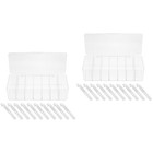  2 Sets Kunststoff Kabelmanagement Box Kabelsortierer Organizer Hülle