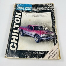 CHILTON'S Repair Manual General Motors S10/S15/Sonoma Pick-Ups 1982-93