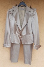 Eleganter Hosenanzug von Marella in schillerndem Beige