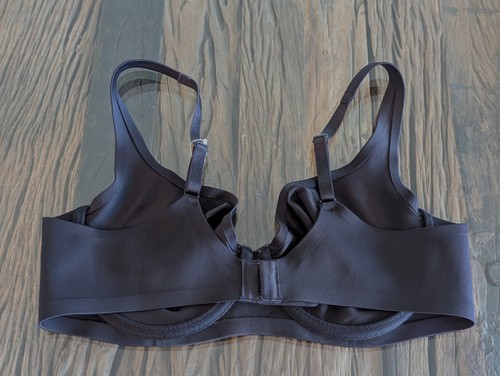 New Soma Essentials 38C Unlined Scoop Balconette Underwire Bra In Black - Picture 3 of 8