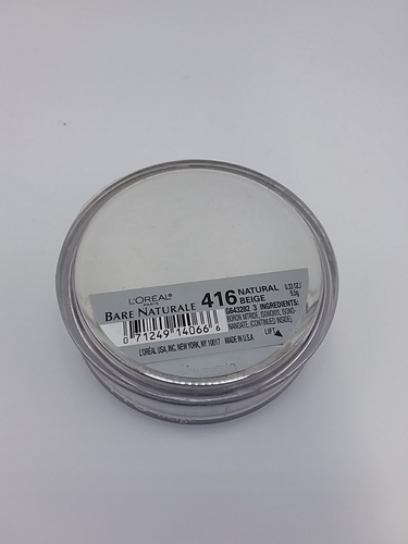 Loreal Bare Naturale Gentle Mineral Powder 416 Natural Beige - Picture 3 of 3