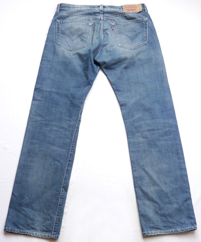 Levis 501 Original Fit Straight Leg Jeans mens size W36 L34 XL Button Fly VTG - Picture 3 of 10
