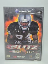 NFL Blitz 20-02 2002 (Nintendo GameCube, 2002) CIB Not Original Case