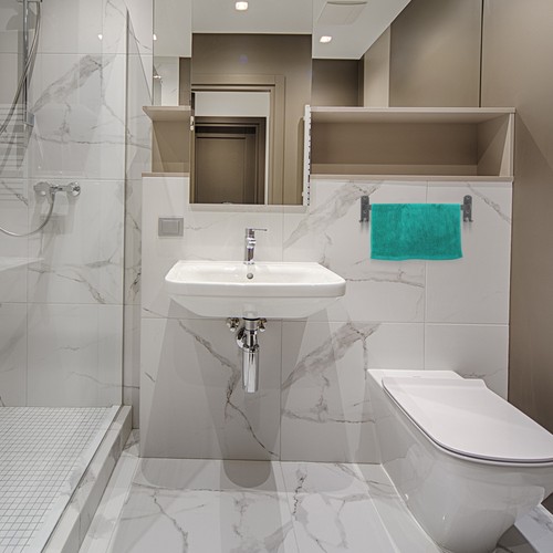 Mensola bagno bancone porta asciugamani per appendiabiti cucina binario - Foto 8 di 12