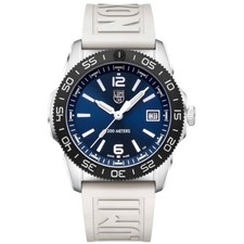 Luminox Men's Watch Pacific Diver Dark Blue Dial White Rubber Strap XS.CA23M