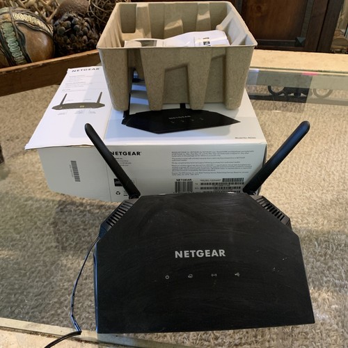 NETGEAR Ac1600 Smart WiFi 5 Dual Band Gigabit Router Model R6260