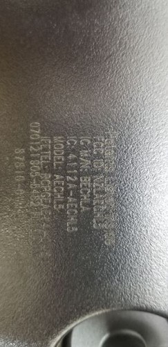 21 2021 TOYOTA SIENNA AUTOMATIC DIMMING INTERIOR REAR VIEW MIRROR - Picture 6 of 12