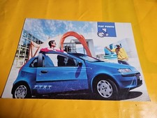 Fiat Punto Go! Brochure Lingua Inglese Anno 2002