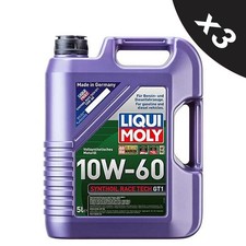 Liqui Moly 10W-60 Fully Synthetic Engine Oil Synthoil Race Tech Gt1 - 15L