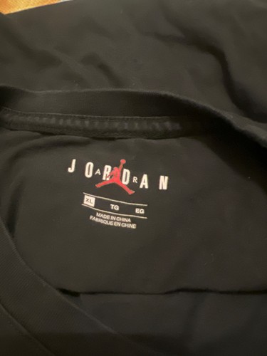 Air Jordan Paris Saint Germain Herren XL T-Shirt Schwarz Grafik Logo PSG - Bild 3 von 10