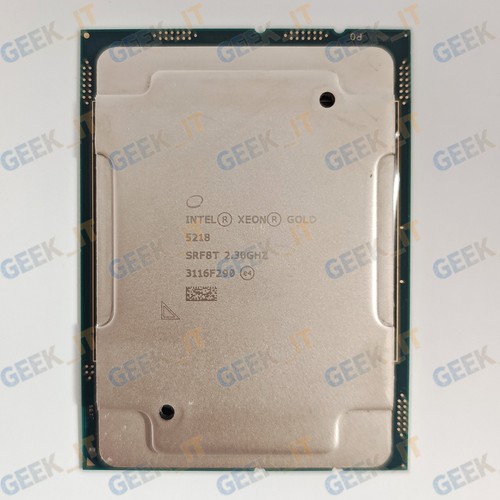 ✅Intel Xeon Gold 5218 SRF8T 2.3GHz 16C / 32T 22MB 125W LGA3647 CPU - Afbeelding 2 van 3