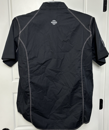 Camicia negozio Harley Davidson Performance manica corta con bottoni - Uomo Medium - Foto 2 di 5