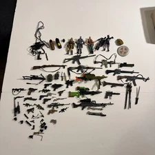 Hasboro G.I. Joe Mini Figured And Weapons Lot