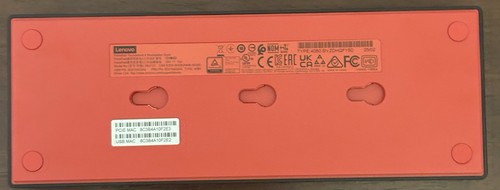 Lenovo ThinkPad Thunderbolt 4 Workstation Dock (40B00300US) - Afbeelding 4 van 5