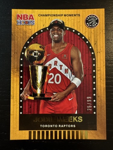 2019-20 NBA Hoops Road To The Finals Championship Moments 93 Jodie Meeks /99 - Picture 1 of 2