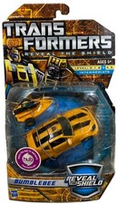Transformers Bumblebee Reveal The Shield RTS Deluxe Figure New w Creases 2010