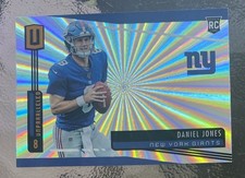 2019 Unparalleled Daniel Jones SP Sunburst Rookie Card B