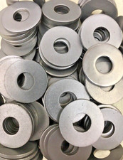 (100) 5/16 Flat Washer Stainless .345 X .875 X .08 Wider & Thicker Type B 304SS