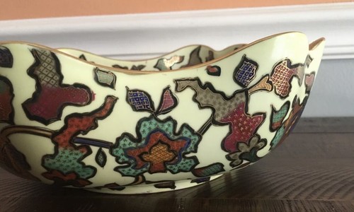 ANTIQUE ROYAL VIENNA FISCHER & MIEG GOLD ORNATE SQUARE BOWL C. 1853-1873 - Picture 3 of 10