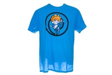 Boruto: Naruto Next Generations Teal XL 100% Cotton RIPPLE JUNTION T-Shirt