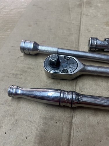 Snap On 218AFP 5 Pc General Service Set 3/8 Drive Ratchet & Extensions - Bild 6 von 8