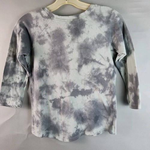 SOLI Kids Sz 9/10 Lng Slv Tee Shirt POWER TO THE PEACEFUL Kidcore Hippiecore - Picture 5 of 6