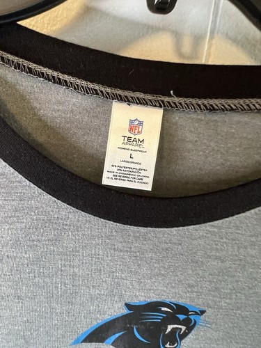 Neu ohne Etikett Damen L, NFL TEAM Apparel, CAROLINA PANTHERS, Langarm-Schlaftop, C11 - Bild 5 von 7