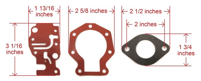 J15ELENM J15RELEIA J15ELEIA Carburetor Repair Kit fits 1991 Evinrude 15HP